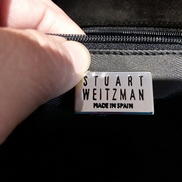 💖Host Pick- Stuart Weitzman suede satchel - Picture 3 of 9